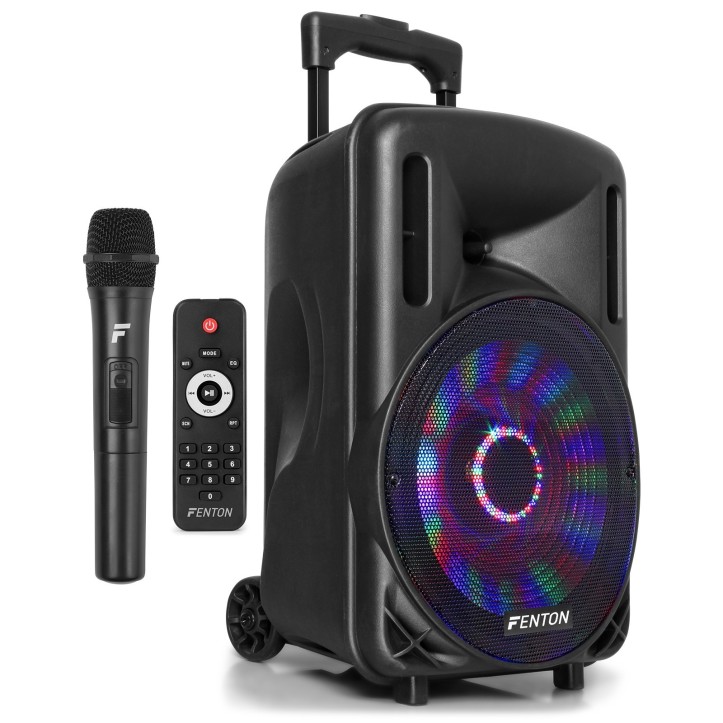 Kolumna Fenton FT 10 LED z mikrofonem bezprzewodowym