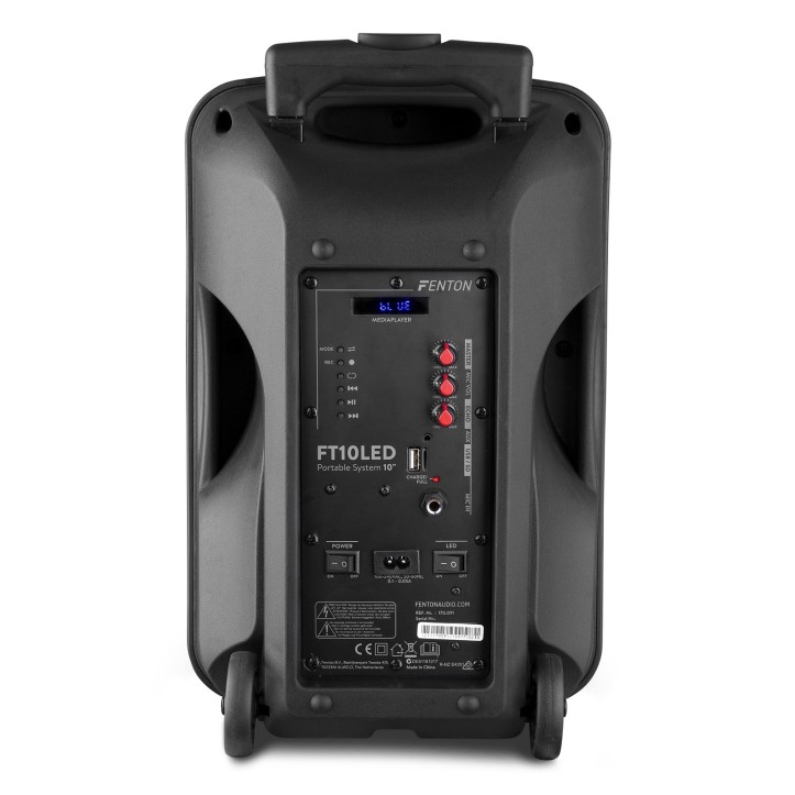 Kolumna Fenton FT 10 LED z mikrofonem bezprzewodowym