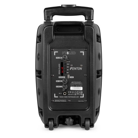 Kolumna Bluetooth USB AUX Mikrofon FT8 LED