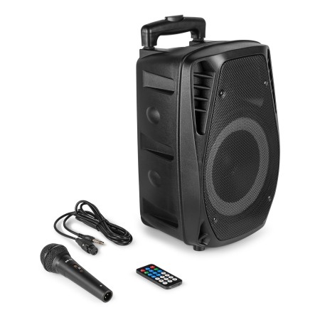 Kolumna Bluetooth USB AUX Mikrofon FT8 LED