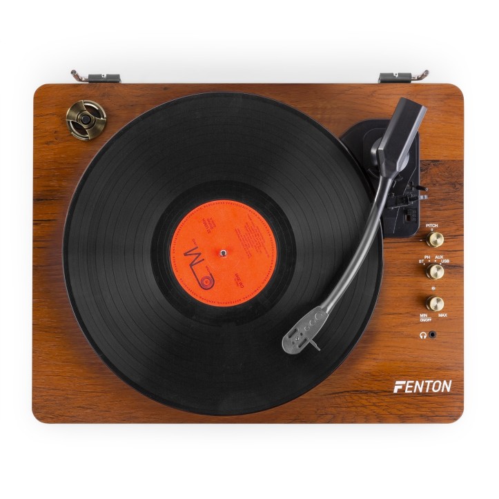 Gramofon Fenton RP162 Bluetooth Odtwarzacz Vinyl USB Recording