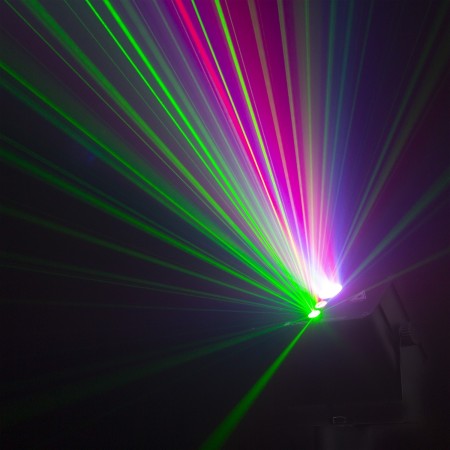 Dyskotekowy Laser RG Gobo Akumulator dioda LED pilot