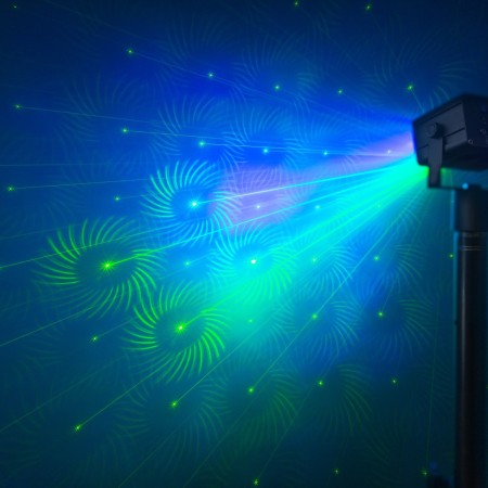 Dyskotekowy Laser RG Gobo Akumulator dioda LED pilot