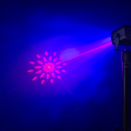 Dyskotekowy Laser RG Gobo Akumulator dioda LED pilot