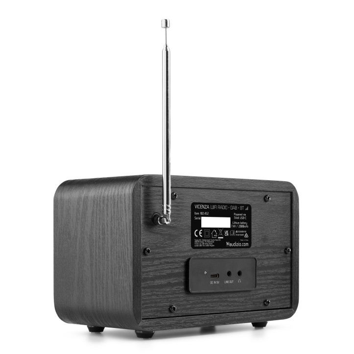 Radio Internetowe Audizio Vicenza WIFI Z DAB+ z baterią