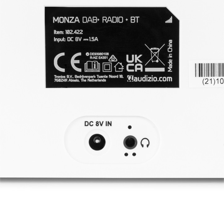 Radio sieciowe DAB+ FM BT Audizio MONZA