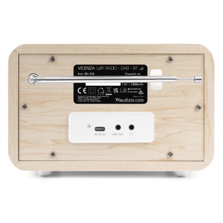 Radio Internetowe Audizio Vicenza WIFI Z DAB+ z baterią