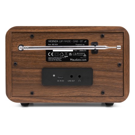 Radio Internetowe Audizio Vicenza WIFI Z DAB+ z baterią