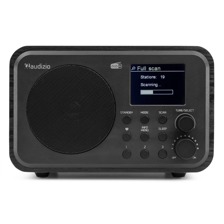 Radio Milan Tuner FM DAB+ odbiornik Bluetooth akumulator Czarna wersja