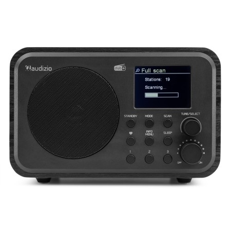 Radio Milan Tuner FM DAB+ odbiornik Bluetooth akumulator Czarna wersja