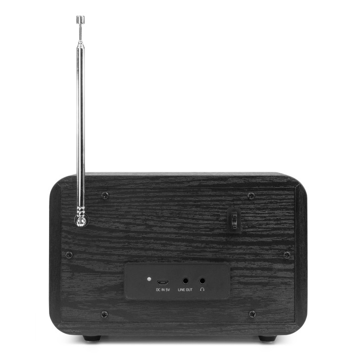Radio Milan Tuner FM DAB+ odbiornik Bluetooth akumulator Czarna wersja