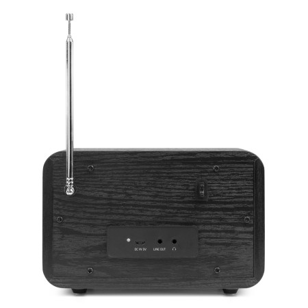Radio Milan Tuner FM DAB+ odbiornik Bluetooth akumulator Czarna wersja