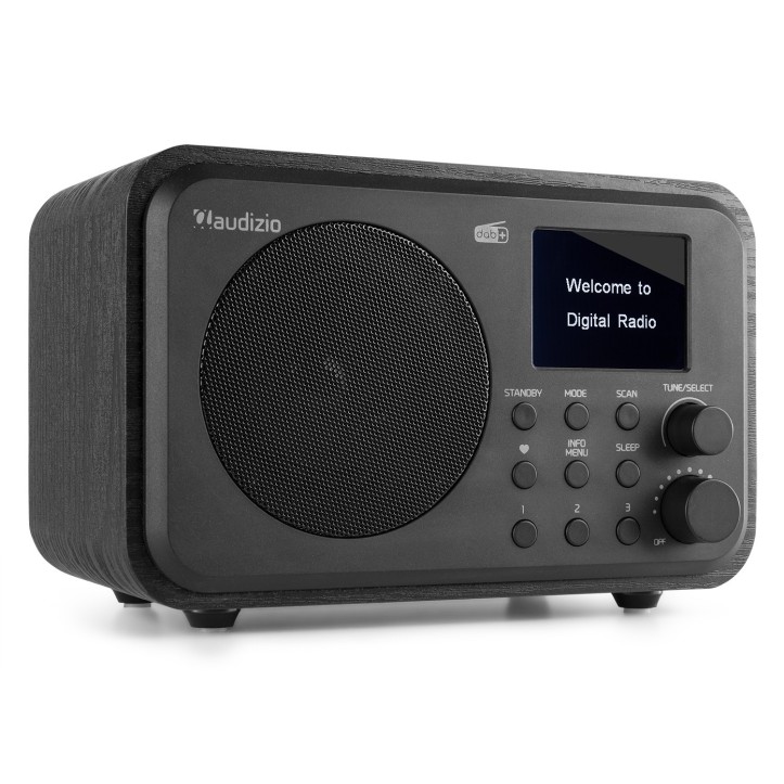 Radio Milan Tuner FM DAB+ odbiornik Bluetooth akumulator Czarna wersja