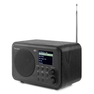Radio Milan Tuner FM DAB+ odbiornik Bluetooth akumulator Czarna wersja