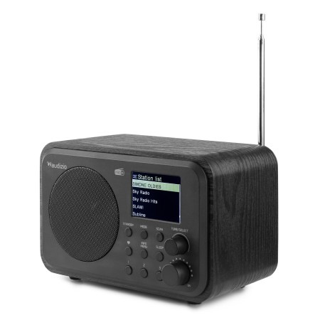 Radio Milan Tuner FM DAB+ odbiornik Bluetooth akumulator Czarna wersja