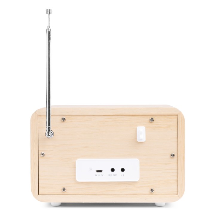 Radio Milan Tuner FM DAB+ odbiornik Bluetooth akumulator biały