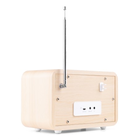 Radio Milan Tuner FM DAB+ odbiornik Bluetooth akumulator biały