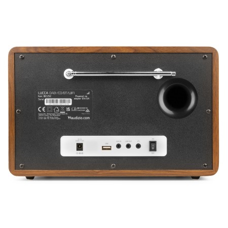 System Audio All in One Radioodtwarzacz cyfrowy DAB+ FM CD BT USB Lucca