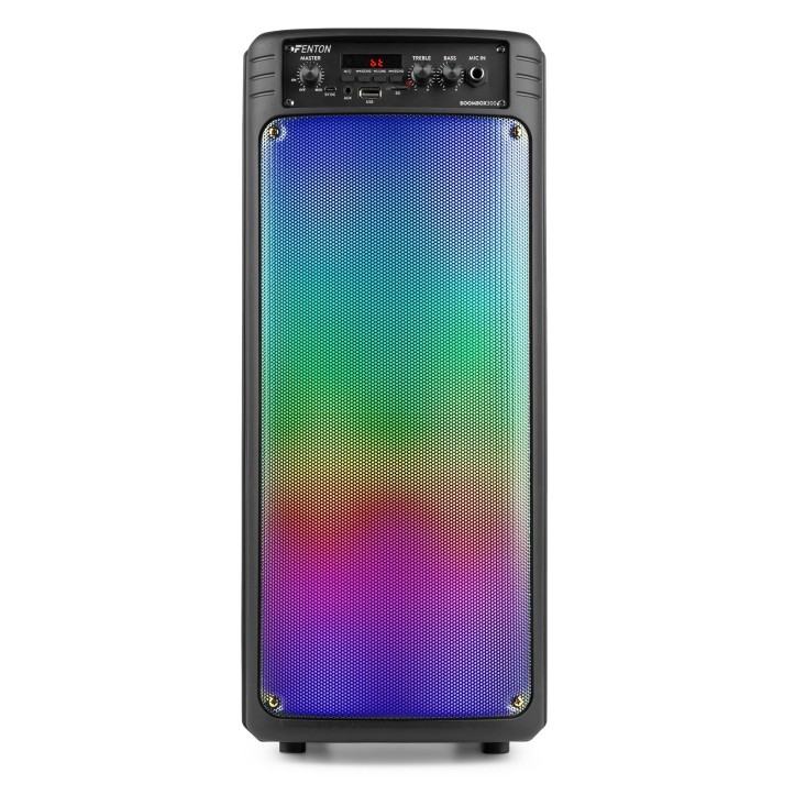 Głośnik Bluetooth AUX USB MP3 Mikrofon Przewodowy BOOMBOX 300