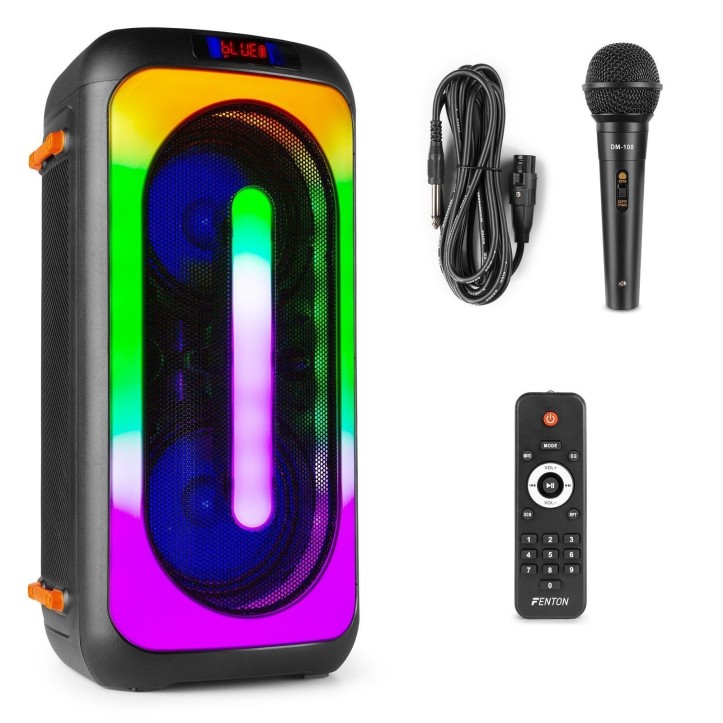 Głośnik Bluetooth AUX USB MP3 Mikrofon Przewodowy BOOMBOX 400