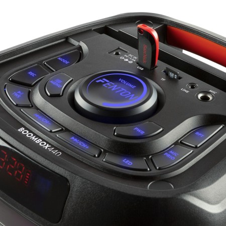 Głośnik Bluetooth AUX USB MP3 Mikrofon Przewodowy BOOMBOX 440
