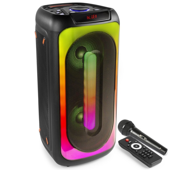 Głośnik Bluetooth AUX USB MP3 Mikrofon Przewodowy BOOMBOX 500