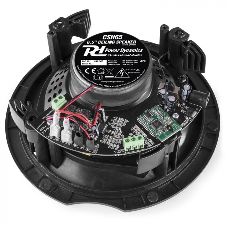 Zestaw Głośników Sufitowych Power Dynamics CSH65 z wzmacniaczem i Bluetooth