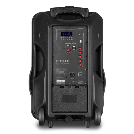 Kolumna Bluetooth FT15 LED z USB z mikrofonem bezprzewodowym i akumulatorem