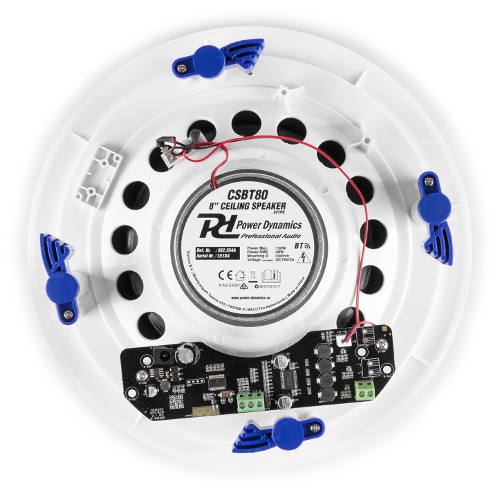 Zestaw Głośników Sufitowych POWER DYNAMICS CSBT80 z wzmacniaczem i Bluetooth