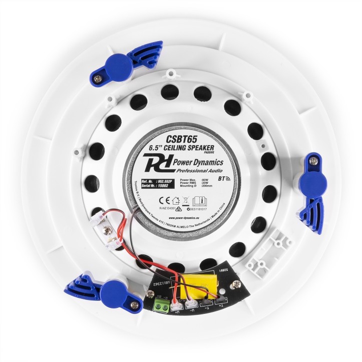Zestaw Głośników Sufitowych POWER DYNAMICS CSBT65 z wzmacniaczem i Bluetooth
