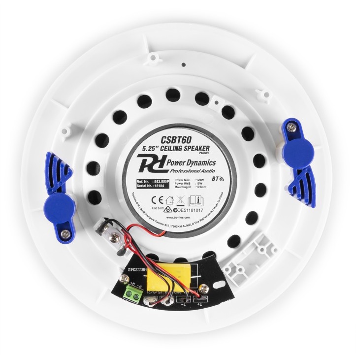 Zestaw Głośników Sufitowych POWER DYNAMICS CSBT60 z wzmacniaczem i Bluetooth