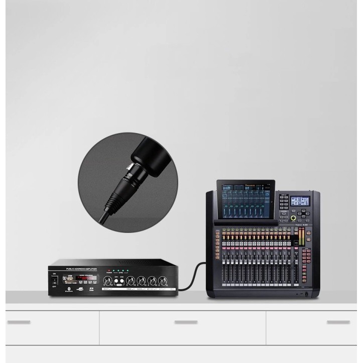 Kabel Ugreen audio XLR (żeński) - XLR (męski)