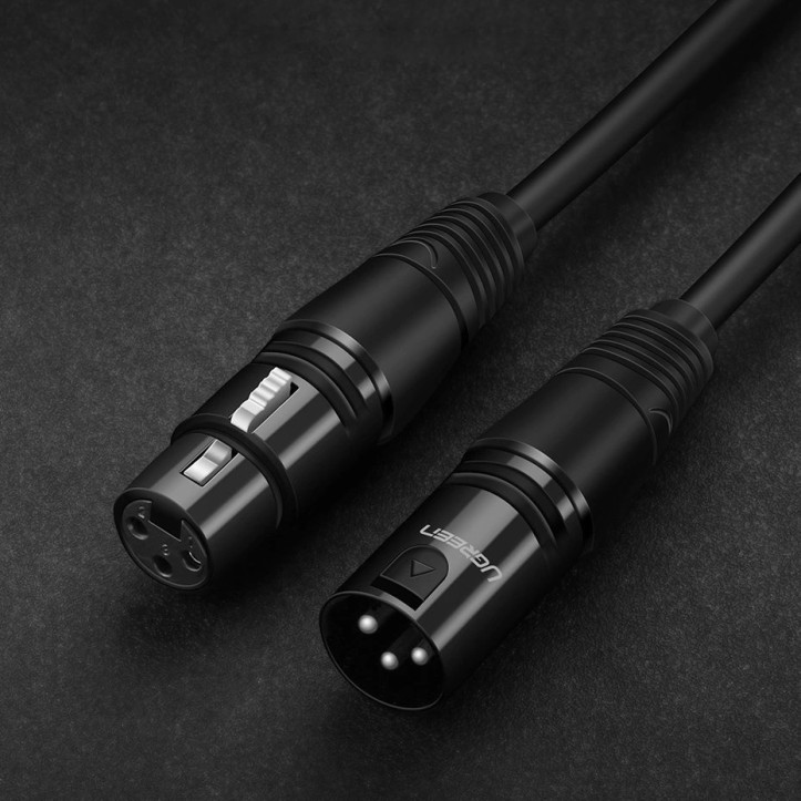 Kabel Ugreen audio XLR (żeński) - XLR (męski)