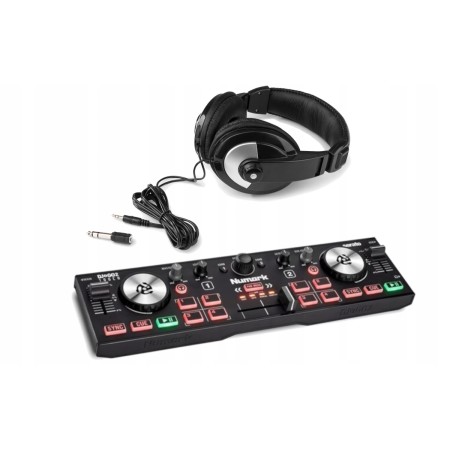 Numark DJ 2 GO Kontroler dla DJa + słuchawki