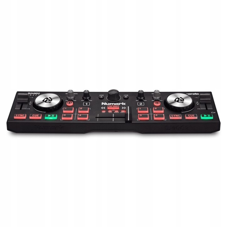 Numark DJ2GO z Monitorami + Słuchawki Zestaw DJ a