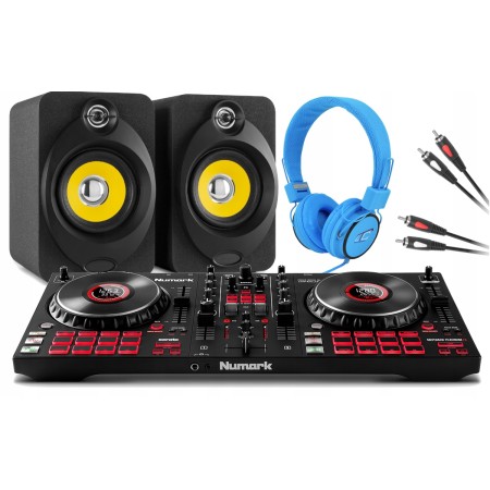 Zestaw DJ ski Numark MixTrack PRO + Monitory Aktyw