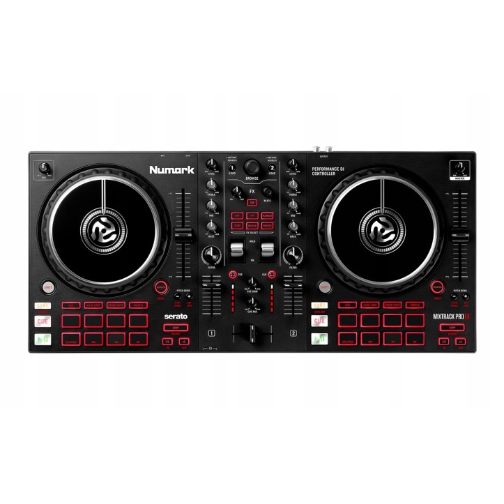 Zestaw DJ ski Numark MixTrack PRO + Monitory Aktyw
