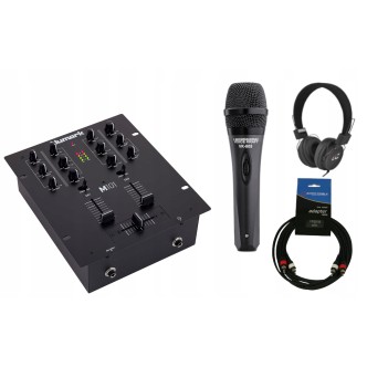 Mikser Numark M101 + Słuchawki i Mikrofon dynamiczny