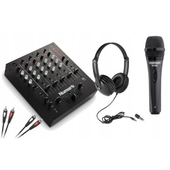 Numark M6 USB + Słuchawki i Mikrofon dynamiczny