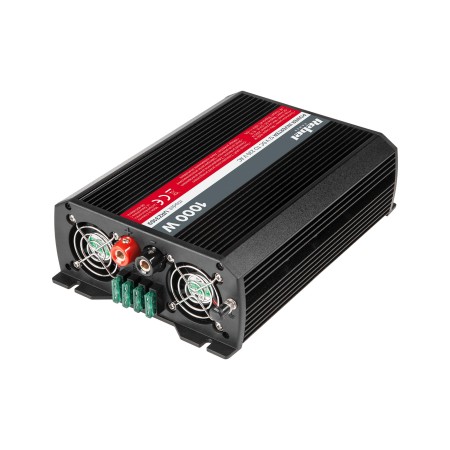 Przetwornica REBEL 12V/230V 1000W (2x gn. typu F:niemieckie)
