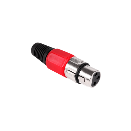 Wtyk XLR 3pin żeński metal HQ