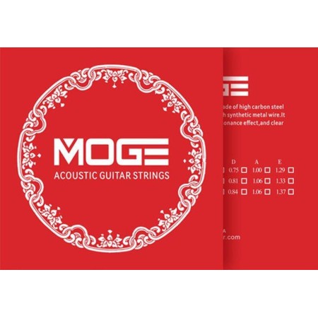 Struna pojedyncza E-1 do gitary akustycznej MOGE GR10-1