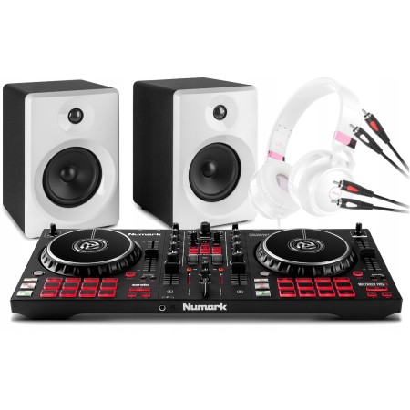 Zestaw dla DJ a Numark MixTrack PRO + Monitory Aktywne + Słuchawki