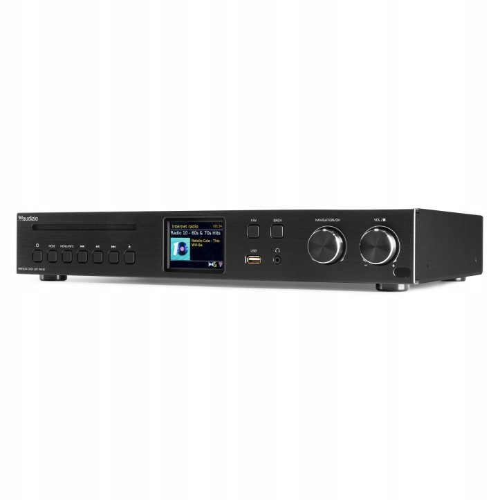 Wzmacniacz z Radiem Internetowym BRESCIA z odtwarzaczem CD DAB+/FM WI FI