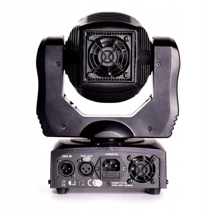 Zestaw Sceniczny 2 szt Głowa Ruchoma LED MINI SPOT 60 + kabel DMX