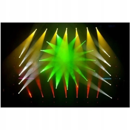 Zestaw Sceniczny 2 szt Głowa Ruchoma LED MINI SPOT 60 + kabel DMX