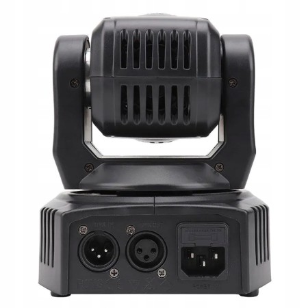 Zestaw 2x Głowica Ruchoma LED + kabel DMX
