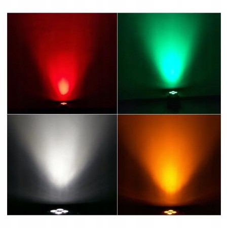 Zestaw 2x Głowica Ruchoma LED + kabel DMX