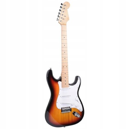 Zestaw Gitara Elektryczna z Piecykiem Gitarowym Pokrowiec + kabel + stojak