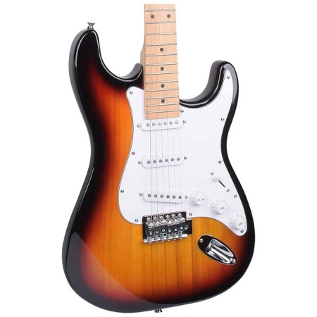 Zestaw Gitara Elektryczna z Piecykiem Gitarowym Pokrowiec + kabel + stojak